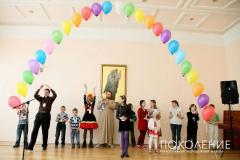 12 мая 2013г. Открытие выставки детского творчества «Пасхальная радуга»