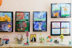 12 мая 2013г. Открытие выставки детского творчества «Пасхальная радуга»