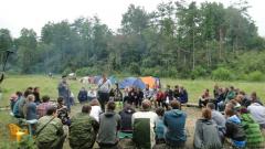 29 июня 2013г. Архиепископ Артемий принял участие в работе ежегодного слета молодежи Гродненской епархии