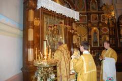 20 июля 2013г. Архиепископ Артемий совершил всенощное бдение в кафедральном соборе г.Гродно