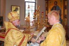 21 июля 2013г. Архиерейское богослужение в кафедральном соборе Гродно