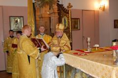 21 июля 2013г. Архиерейское богослужение в кафедральном соборе Гродно