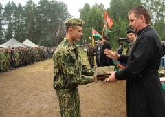 15-24 июля 2013г. Летние сборы воспитанников православных военно-патриотических клубов Гродненской епархии