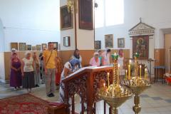 7 августа 2013г. Продолжается пешее паломничество к Раковичской святыне