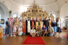 7 августа 2013г. Продолжается пешее паломничество к Раковичской святыне