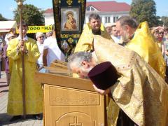 17 августа 2013г. Открытие фестиваля православной культуры «Кладезь» в Волковыске