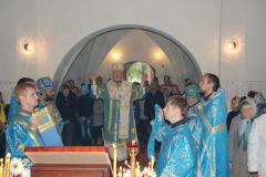 21 сентября 2013г. Архиепископ Артемий совершил Божественную литургию в храме деревни Мурованка