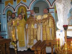 23 сентября 2013г. Соборное богослужение священнослужителей Берестовицкого благочиния