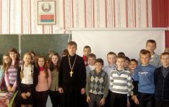 7 октября 2013г. Встреча на тему "Не осквернить уста" в СШ №1 г.Скиделя