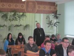9 октября 2013г. Встреча со студентами колледжа легкой промышленности, посвященная профилактике наркомании и алкоголозима