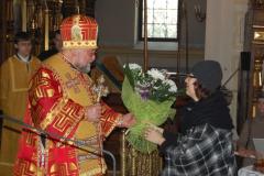 2 ноября 2013г. Архиепископ Артемий совершил литургию в кафедральном соборе Гродно