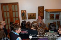 12 снежня 2013г. святары Каложскай царквы – настаяцель протаіерэй Аляксандр Балоннікаў і клірык протаіерэй Георгій Рой прынялі удзел у адкрыцці выставы пад назвай “Пакліканыя”  у Гродзенскiм дзяржаўным музеi гiсторыi рэлiгii
