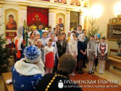 7 января 2014 года. Рождественский праздник в малом храме Введения во храм Пресвятой Богородицы г.Волковыска