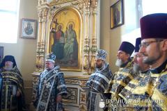 14 марта 2014 года. Архиерейское богослужение в городском поселке Россь 14 марта 2014 года. Архиерейское богослужение в городском поселке Россь