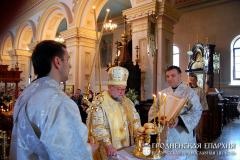 19 апреля 2014 года. Архиепископ Артемий совершил вечерню с чтением 15 паримий и Божественную литургию в кафедральном соборе Гродно 19 апреля 2014 года. Архиепископ Артемий совершил вечерню с чтением 15 паримий и Божественную литургию в кафедральном соборе Гродно