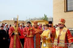 3 мая 2014 года. Архиерейское богослужение в храме в честь Собора Всех Белорусских Святых