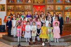 4 мая 2014 года. Пасхальный концерт в день жен-мироносиц в храме иконы Божией Матери «Всех скорбящих Радость» города Мосты