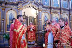 4 мая 2014 года. Архиепископ Артемий совершил литургию в кафедральном соборе Волковыска