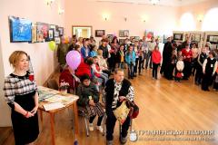 4 мая 2014 года. Открытие II-ой выставки детского творчества «Пасхальная радуга»