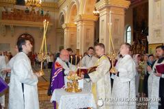 28 мая 2014 года. В канун праздника Вознесения архиепископ Артемий совершил всенощное бдение в кафедральном соборе Гродно 28 мая 2014 года. В канун праздника Вознесения архиепископ Артемий совершил всенощное бдение в кафедральном соборе Гродно