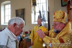 21 июня 2014 года. Архиепископ Артемий совершил литургию в храме Архангела Михаила деревни Изабелин 21 июня 2014 года. Архиепископ Артемий совершил литургию в храме Архангела Михаила деревни Изабелин