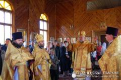 22 июня 2014 года. Архиерейское богослужение в городском поселке Вороново 22 июня 2014 года. Архиерейское богослужение в городском поселке Вороново