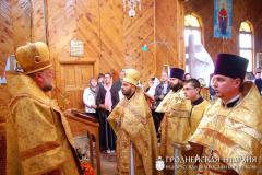 22 июня 2014 года. Архиерейское богослужение в городском поселке Вороново 22 июня 2014 года. Архиерейское богослужение в городском поселке Вороново