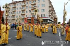 29 июня 2014 года. Крестный ход к храму в честь Собора Всех Белорусских Святых 29 июня 2014 года. Крестный ход к храму в честь Собора Всех Белорусских Святых