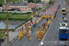 29 июня 2014 года. Крестный ход к храму в честь Собора Всех Белорусских Святых 29 июня 2014 года. Крестный ход к храму в честь Собора Всех Белорусских Святых