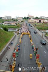 29 июня 2014 года. Крестный ход к храму в честь Собора Всех Белорусских Святых 29 июня 2014 года. Крестный ход к храму в честь Собора Всех Белорусских Святых