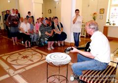 6 июля 2014 года. Выступление барда Сергея Герасимовича в храме святителя Луки 6 июля 2014 года. Выступление барда Сергея Герасимовича в храме святителя Луки