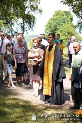 7 июля 2014 года. Траурные мероприятия в деревне Шауличи 7 июля 2014 года. Траурные мероприятия в деревне Шауличи