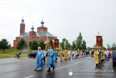 29 июня 2014 года. Праздничный Крестный ход в городе Мосты 29 июня 2014 года. Праздничный Крестный ход в городе Мосты