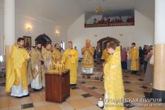 4 сентября 2014 года. Архиепископ Артемий совершил литургию в домовой церкви Архиерейского Подворья 4 сентября 2014 года. Архиепископ Артемий совершил литургию в домовой церкви Архиерейского Подворья