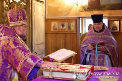 27 сентября 2014 года. Архиепископ Артемий совершил литургию в храме пророка Илии города Мосты 27 сентября 2014 года. Архиепископ Артемий совершил литургию в храме пророка Илии города Мосты