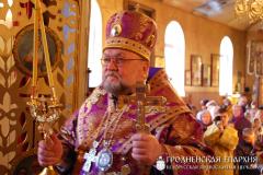 27 сентября 2014 года. Архиепископ Артемий совершил литургию в храме пророка Илии города Мосты 27 сентября 2014 года. Архиепископ Артемий совершил литургию в храме пророка Илии города Мосты