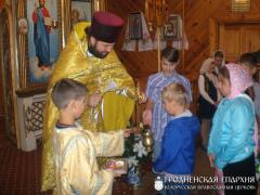 31 августа 2014 года. Молебен перед началом учебного года в Вороново 31 августа 2014 года. Молебен перед началом учебного года в Вороново