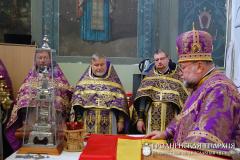 2 октября 2014 года. Архиепископ Артемий совершил литургию в храме деревни Деречин 2 октября 2014 года. Архиепископ Артемий совершил литургию в храме деревни Деречин