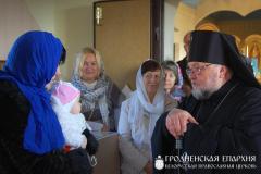 12 октября 2014 года. Архиепископ Артемий совершил литургию в храме Софии Слуцкой деревни Коробчицы 12 октября 2014 года. Архиепископ Артемий совершил литургию в храме Софии Слуцкой деревни Коробчицы