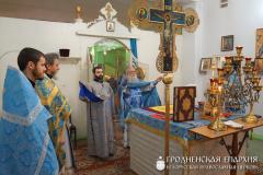 10 ноября 2014 года. Престольный праздник нижнего храма в честь Виленских мучеников города Волковыска 10 ноября 2014 года. Престольный праздник нижнего храма в честь Виленских мучеников города Волковыска