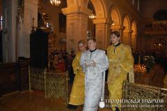 28 декабря 2014 года. В Неделю святых праотец архиепископ Артемий совершил литургию и хиротонию в кафедральном соборе Гродно 28 декабря 2014 года. В Неделю святых праотец архиепископ Артемий совершил литургию и хиротонию в кафедральном соборе Гродно