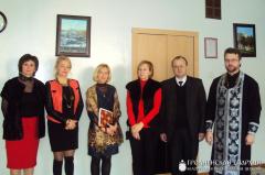 23 февраля 2015 года. Священник совершил чин освящения Гродненского медицинского колледжа 23 февраля 2015 года. Священник совершил чин освящения Гродненского медицинского колледжа