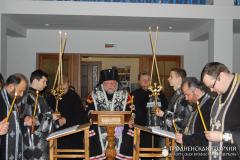 26 февраля 2015 года. Архиепископ Артемий посетил Коложский приход и совершил чтение Великого покаянного канона 26 февраля 2015 года. Архиепископ Артемий посетил Коложский приход и совершил чтение Великого покаянного канона