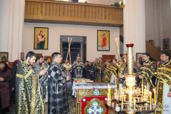 27 февраля 2015 года. В пятницу первой седмицы Великого поста архиепископ Артемий совершил Литургию Преждеосвященных Даров в кафедральном соборе Волковыска 27 февраля 2015 года. В пятницу первой седмицы Великого поста архиепископ Артемий совершил Литургию Преждеосвященных Даров в кафедральном соборе Волковыска