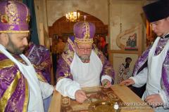 29 марта 2015 года. Архиепископ Артемий совершил освящение храма в деревне Заболоть Щучинского благочиния 29 марта 2015 года. Архиепископ Артемий совершил освящение храма в деревне Заболоть Щучинского благочиния