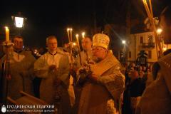 12 апреля 2015 года. В праздник Воскресения Христова архиепископ Артемий возглавил богослужения в кафедральном соборе города Гродно 12 апреля 2015 года. В праздник Воскресения Христова архиепископ Артемий возглавил богослужения в кафедральном соборе города Гродно