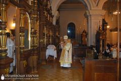 12 апреля 2015 года. В праздник Воскресения Христова архиепископ Артемий возглавил богослужения в кафедральном соборе города Гродно 12 апреля 2015 года. В праздник Воскресения Христова архиепископ Артемий возглавил богослужения в кафедральном соборе города Гродно