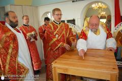 17 мая 2015 года. В Неделю 6-ю по Пасхе архиепископ Артемий совершил чин освящения престола и Божественную литургию в храме деревни Коптевка 17 мая 2015 года. В Неделю 6-ю по Пасхе архиепископ Артемий совершил чин освящения престола и Божественную литургию в храме деревни Коптевка