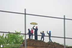 20 мая 2015 года. Архиепископ Артемий совершил литургию и освящение креста на приходе преподобномученика Афанасия Брестского города Гродно