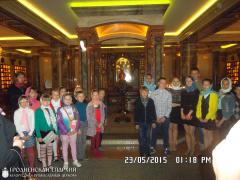 23 мая 2015 года. Паломническая поездка воспитанников воскресной школы прихода святых равноапостольных Кирилла и Мефодия в городе Волковыске 23 мая 2015 года. Паломническая поездка воспитанников воскресной школы прихода святых равноапостольных Кирилла и Мефодия в городе Волковыске